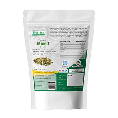 The Food Folks Salted Mixed Seeds 250 gm - Nutritional Bars