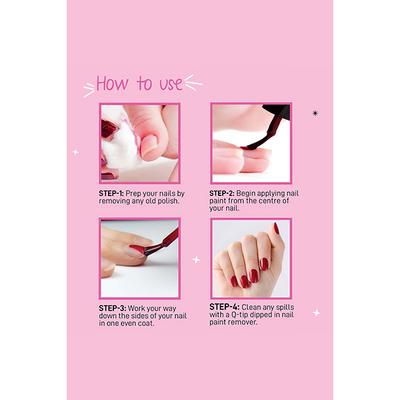 MyGlamm POPxo Makeup Collection -Mini Nail Kit-Chillin-15ml - Nail Polish