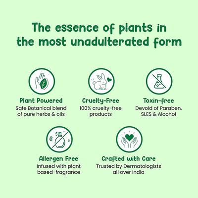 Mother Sparsh Plant Power Natural Baby Wash Gel 200 ml - Baby Body Wash