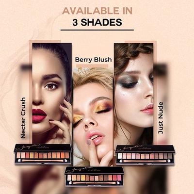 Colorbar X Jacqueline Just Nude Eyeshadow Palette 18gm - Eye Shadow Palettes