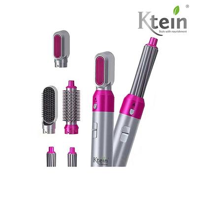 Ktein 5 In 1 Hot Air Styler A Versatile Hair Dryer Comb and Styling Tool for Curly Hair, Straightening, Curling, Drying, Combing, Scalp Massage 1500 gm - Hair Dryers