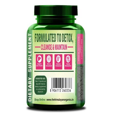 Himalayan Organics Milk Thistle 800 mg/Serve Vegetarian capsule 120's - Vital Health