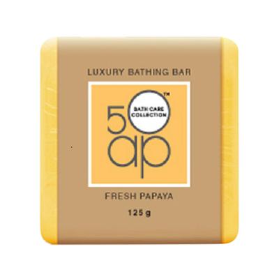 50 ap Luxury Bathing Bar - Fresh Papaya 125 gm - Soaps