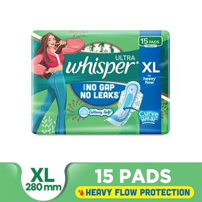 Whisper Ultra Clean Wings (XL Plus) 30's - Sanitary Napkins