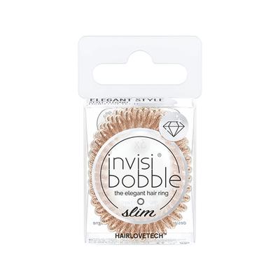 Invisibobble Slim Bronze & Beads 3's - Hair Clips/Bands