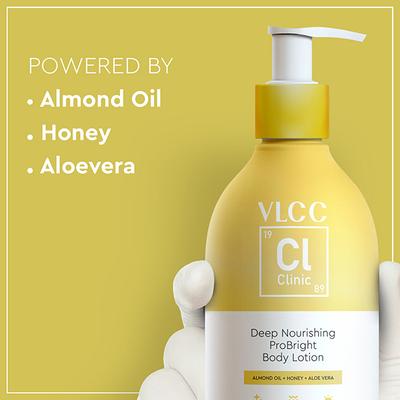 VLCC Clinic Deep Nourishing ProBright Body Lotion 300 ml - Lotions & Creams