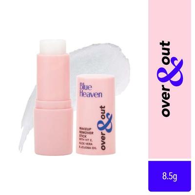 Blue Heaven Over & Out Makeup Remover Sticks With Vitamin B , E & Aloe Vera 8.5 gm - Make Up Removers
