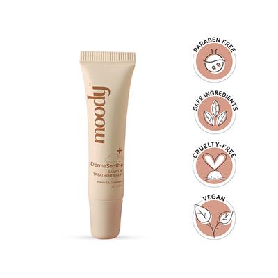 Moody DermaSoothe Daily Lip Treatment Balm with Vitamin E & Ceramide 8 gm - Lip Balms