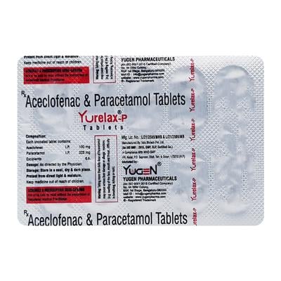 YURELAX P Tablet 10's - Pain relief-Nsa