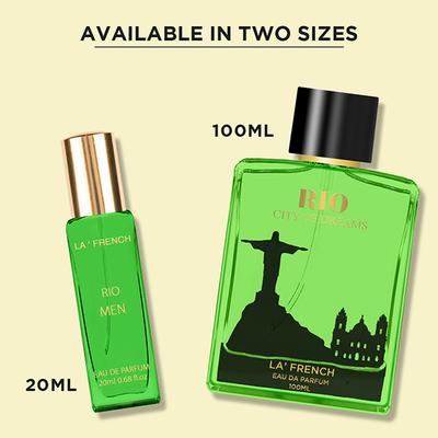 La French Tokyo, Rio, New York, Paris City Of Dream Luxury Perfume Gift Set for Him 4X20 Ml 4's - Perfumes (Edt/Edp)