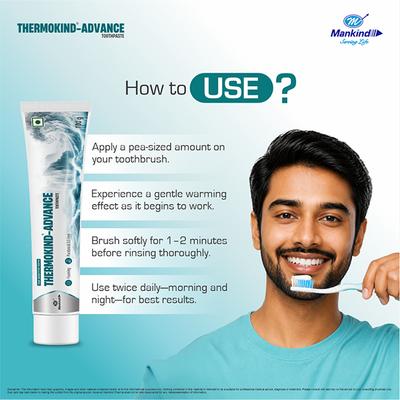 THERMOKIND ADVANCE Tooth Paste 100g - Oral Care - P-Mou