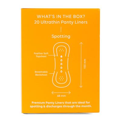 LAIQA Premium Ultrathin Panty Liners 20's - Panty Liners