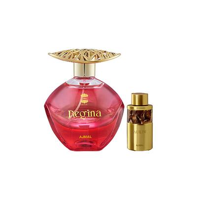 Ajmal Regina EDP Floral Fruity Perfume And Aurum Concentrated Perfume Oil Fruity Floral 110 ml - Women Perfumes (Edt/Edp)