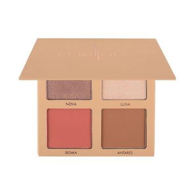 Mellow Cosmetics Stardust Glow Palette Medium To Dark 169 gm - Face Palettes