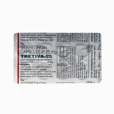 Tretiva 25mg Capsule 10'S - Acne-Acn