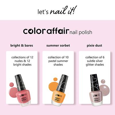 Plum Color Affair Nail Polish Pixie Dust Collection - Moonlit 146 11 ml - Nail Polish