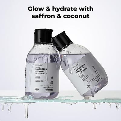Brillare Lavender & Coconut Body Wash 200 ml - Shower Gels & Body Wash