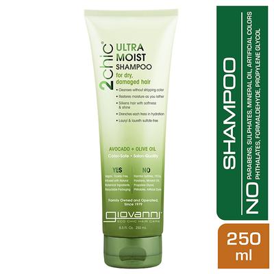 Giovanni Organic 2Chic Olive Oil & Avocado Ultra-Moist Shampoo 250 ml - Shampoos