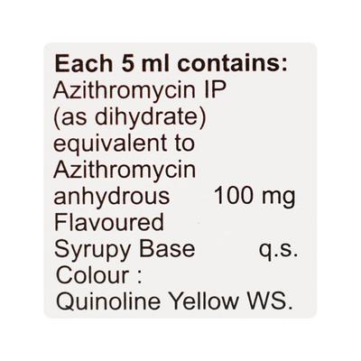 Azithral XL 100mg Liquid 30ml - Bacterial Infections-Mac