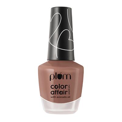 Plum Color Affair Nail Polish - Coral Almond - 126 11 ml - Nail Polish