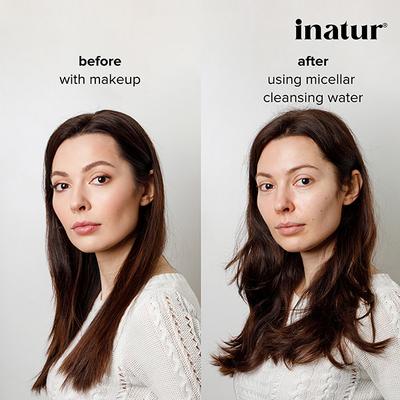 Inatur Micellar Cleansing Water - Jojoba Oil 100 ml - Face Wash & Cleansers
