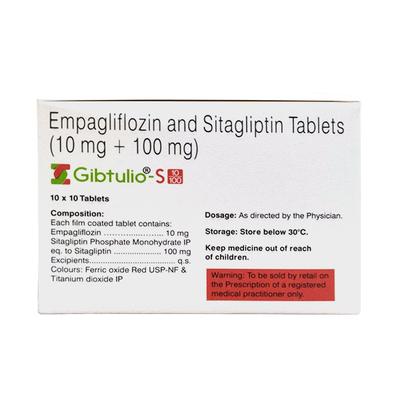 GIBTULIO S 10/100 Tablet 10's - Diabetes-Ant