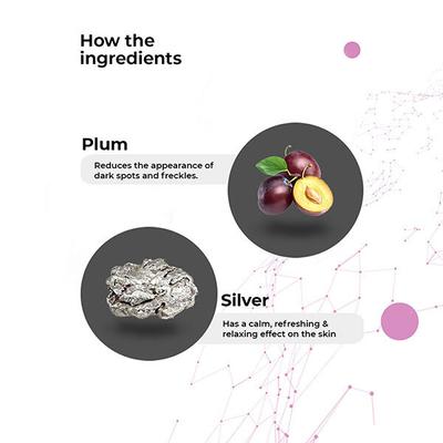Cosmos by Bewakoof Mineral Peel Off Mask with Silver & Plum 50 gm - Masks & Peels