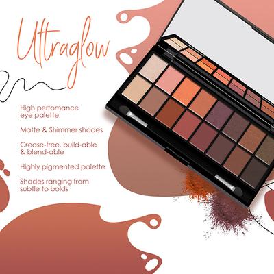 Miss Claire Ultra Glow Eyeshadow Palette - 1 16 Gm - Eye Shadow Palettes