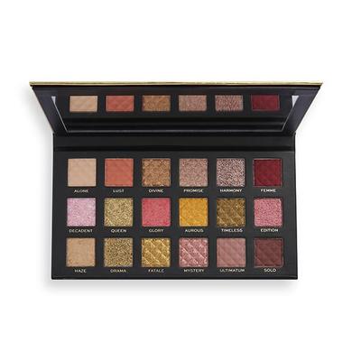 Revolution Pro Rockstar Shadow Palette Noir Edition 18 gm - Face Palettes