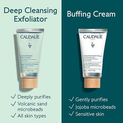 Caudalie Vinoclean Gentle Buffing Cream 75 ml - Face Scrubs