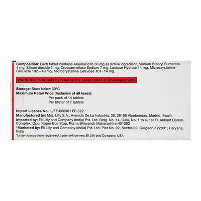 RAMIVEN 50 Tablet 7's - Cancer Oncology-Tar