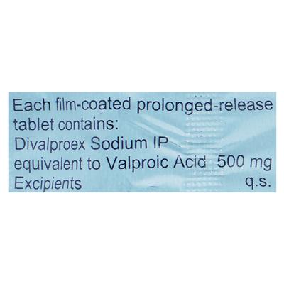 Divalrate ER 500mg Tablet 10'S - Epilepsy/Convulsion-Ant