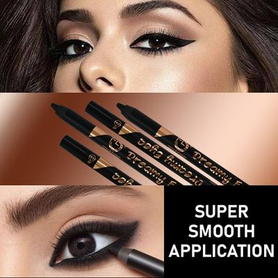 Matt Look dreamy Eyes Smooth Glide Kajal with Sharpner, Eye Makeup, Deep Black 1.3 gm - Kajal & Kohls