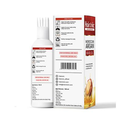 Haironic Moroccan Argan Hair Oil 100 ml - Hair Oils