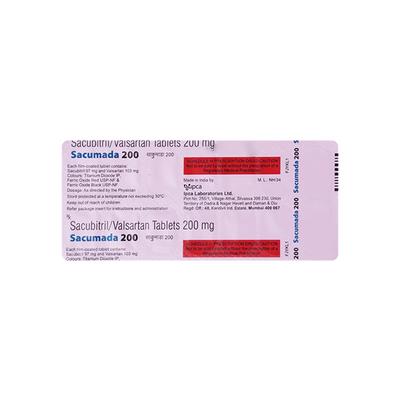 SACUMADA 200 Tablet 14's - Heart Failure-Ang