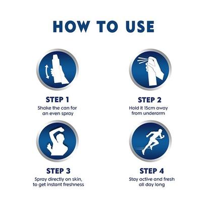 Nivea Men Fresh Active Deodorant 150 ml - Men Deodorants/Roll-Ons