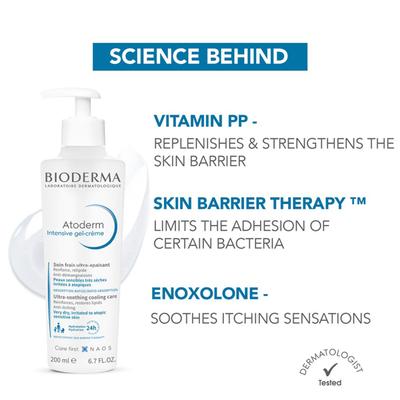 Bioderma Atoderm Intensive Gel-Creme 200 ml - Lotions & Creams