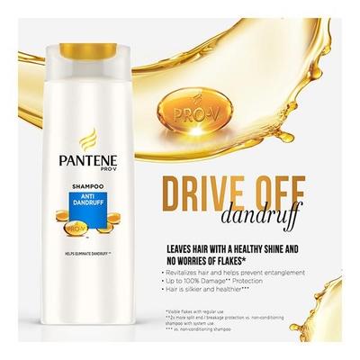 Pantene Pro-V Advanced Hair Fall Solution + Shampoo - Anti Dandruff 180 ml - Shampoos