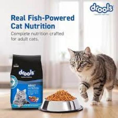 Drools Adult Nutrition Pet Food For Cats - Ocean Fish 1.2 kg - Pet Healthcare