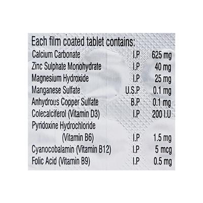 CALSUS Tablet 30's - Supplements-Vam