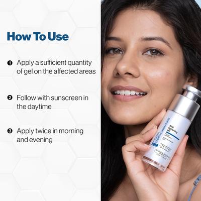 Fixderma FCL AHA LIGHTENING GEL Serum for Skin Brightening, AHA Serum for Men & Women (30 ml) - Face Gels