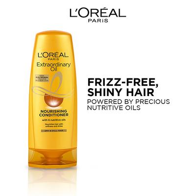Loreal Paris Extraordinary Oil Nourishing Conditioner for Dry and Dull Hair 386 ml - Conditioners