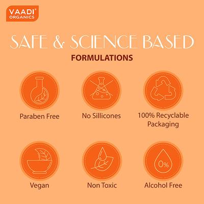 Vaadi Herbals Handmade Soap with Essential Oils - Luxurious Saffron Skin Whitening Therapy 75gm - Soaps
