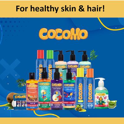 Cocomo Sport Deodorant For Boys With Tea Tree and Passion Fruit Natural and Safe Deodorant for Tweens and Teens 150 ml - Deodorants/Roll-Ons
