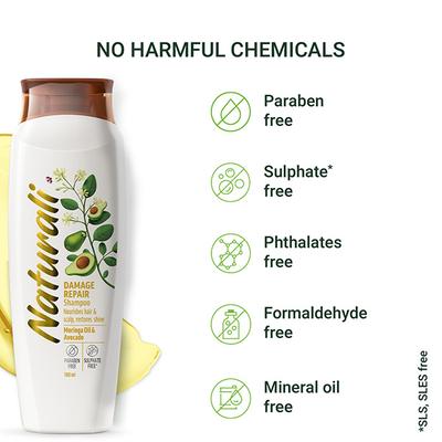 Naturali Damage Shampoo 180 ml - Shampoos