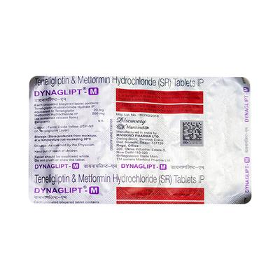 Dynaglipt M Tablet 10'S - Diabetes-Ant