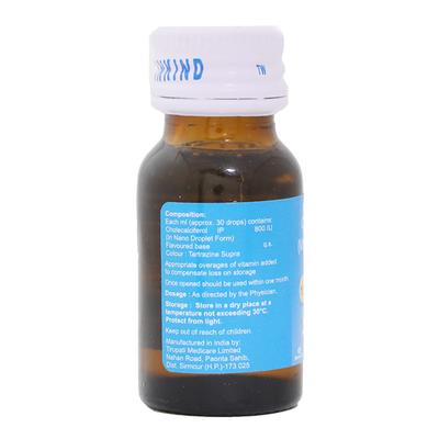 D3 Must Forte Drops 15ml - Supplements-Vit