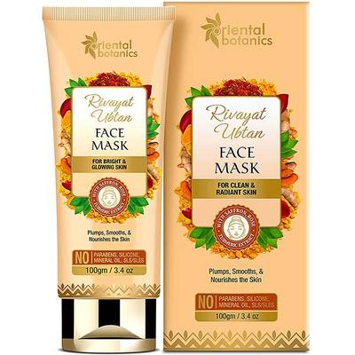 Oriental Botanics Rivayat Ubtan Face Mask + Face Cream 200 ml - Masks & Peels