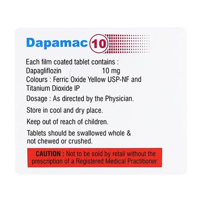 DAPAMAC 10 Tablet 10's - Diabetes-Ant