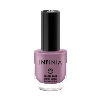 Infinia Purple Single Coat Nail Polish Rose Beige 016 12 ml - Nail Polish